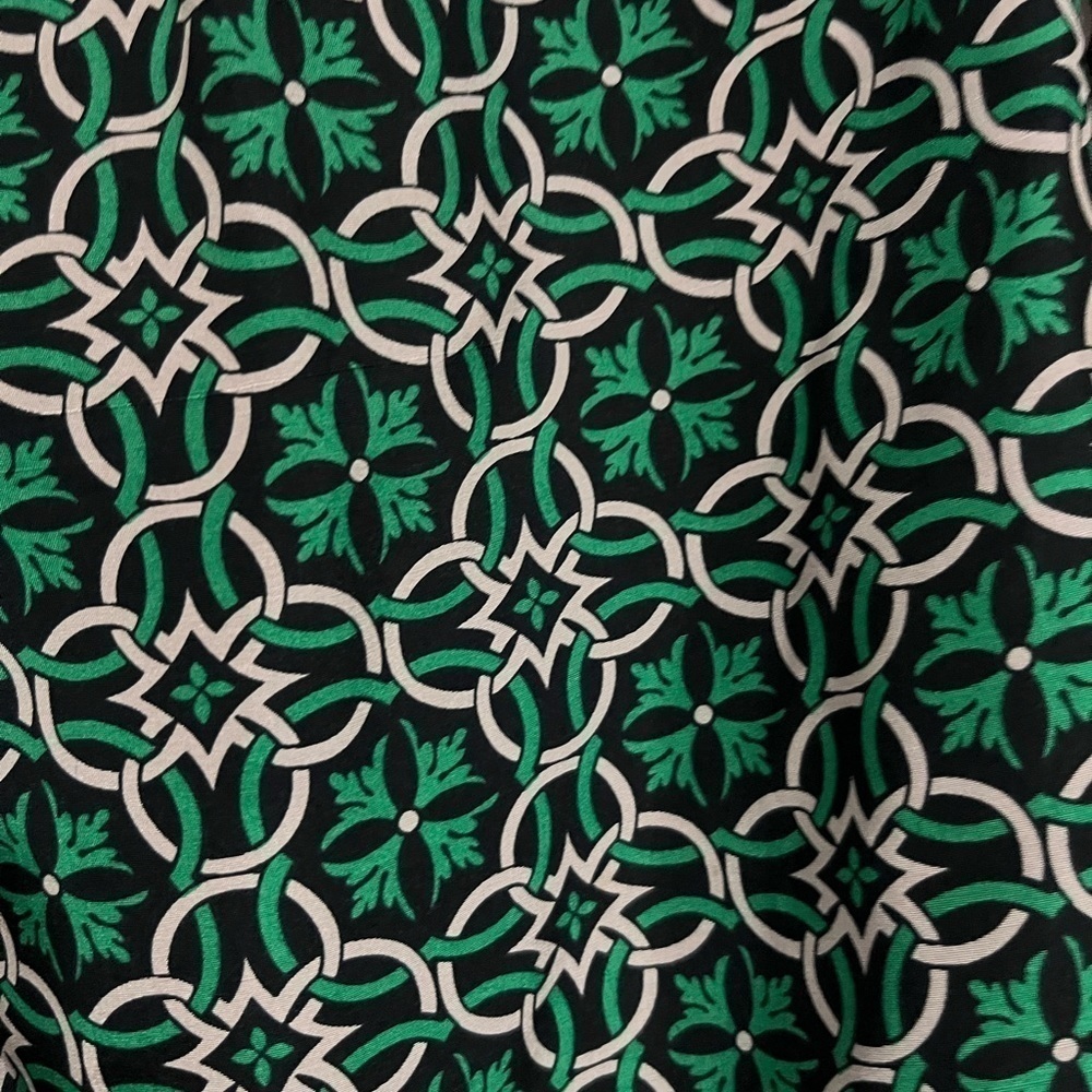 J. Crew 100% Silk Lattice Work Dress Size 2 - Picture 5 of 8